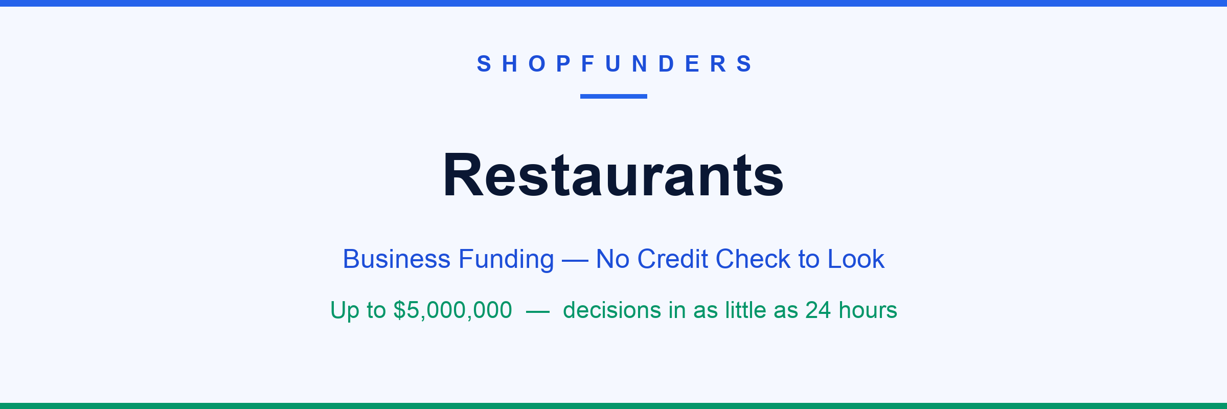 Restaurant interior